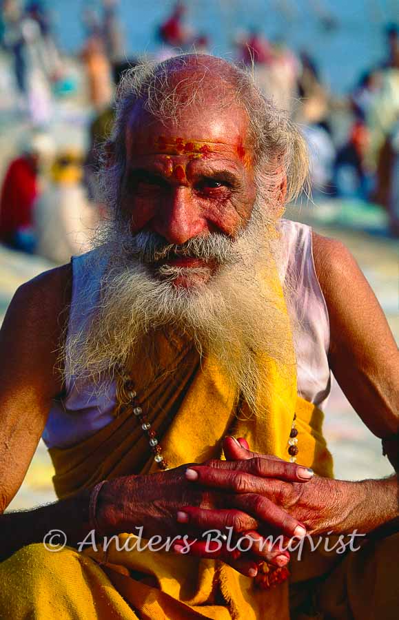  Bearded holy man portrait 